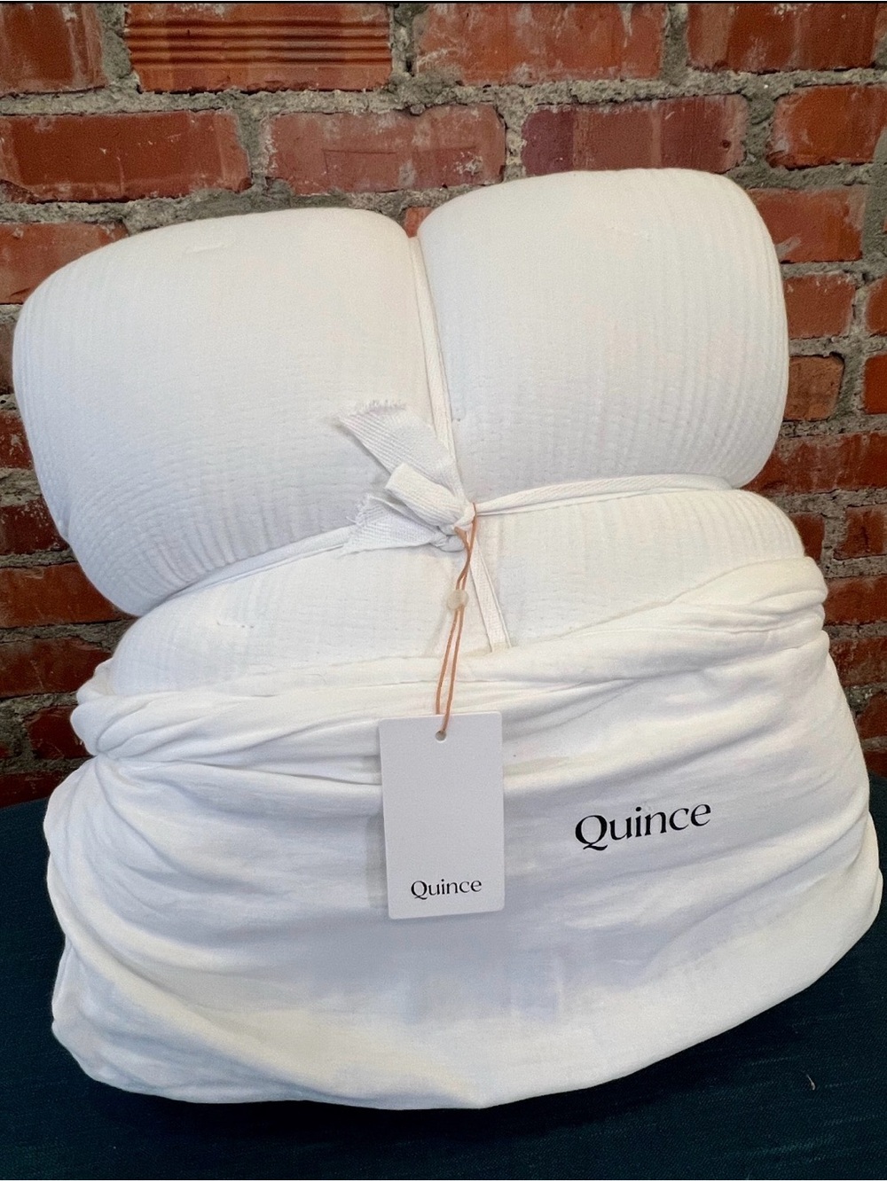Quince Airy Gauze dream quilt queen- brand new